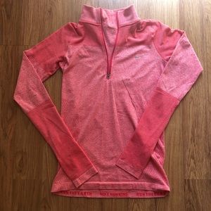 Pink Long Sleeve Nike Running Shirt